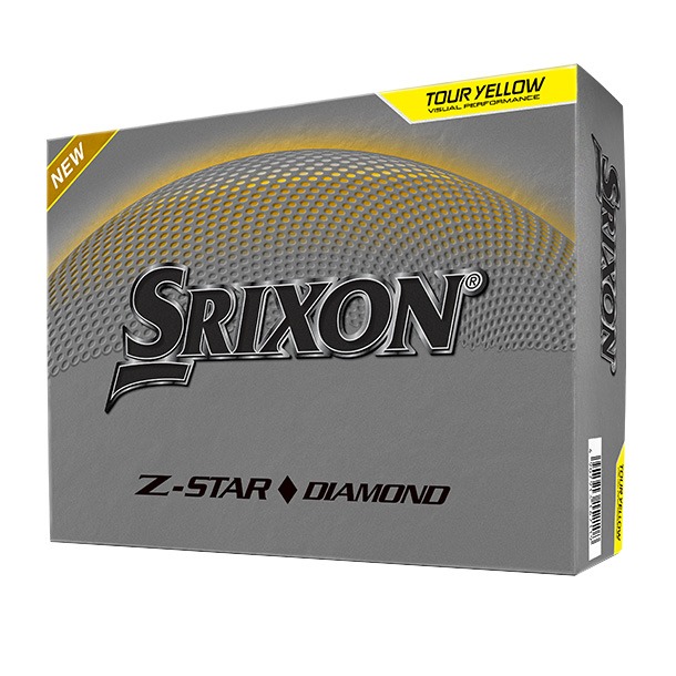 Srixon Z-Star Diamond Yellow Golf Balls box