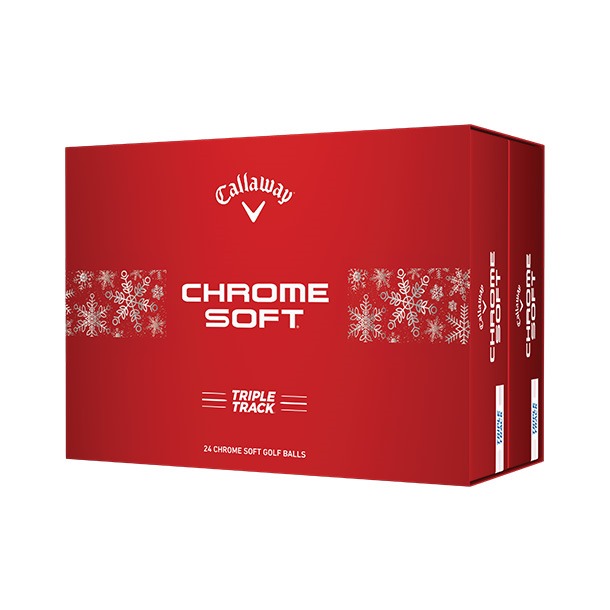 Callaway Chrome Soft Triple Track Golf Balls (Christmas Gift Set)