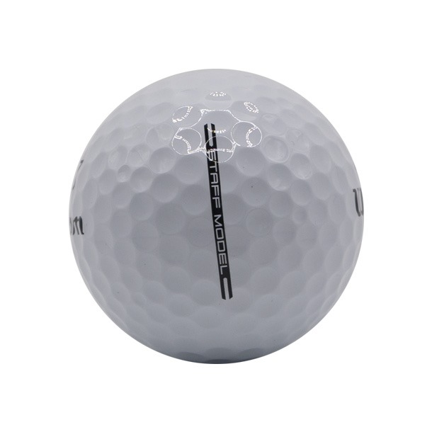 2024 Wilson Staff Model Golf Balls in White