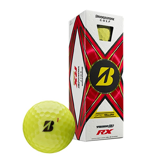 Bridgestone Tour B RX Yellow Golf Balls 2024