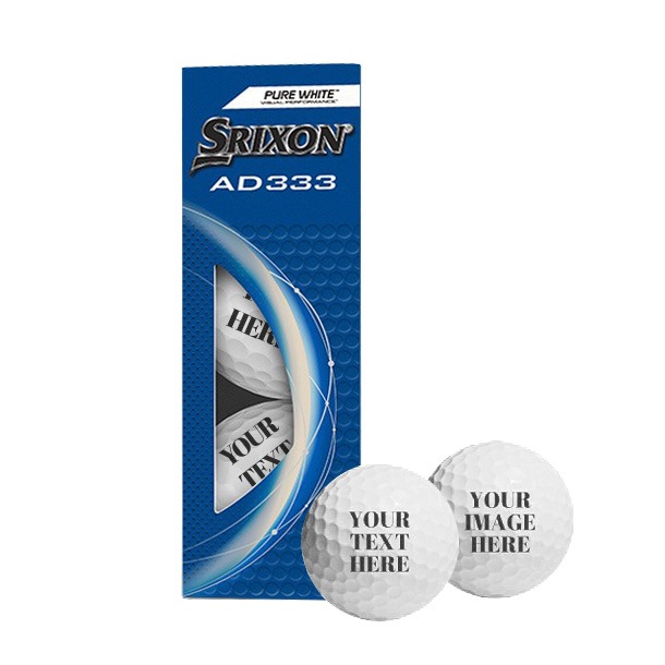 personalised srixon ad333 golf balls