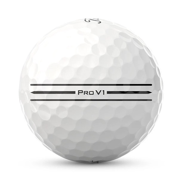 Pro V1 enhanced alignment,