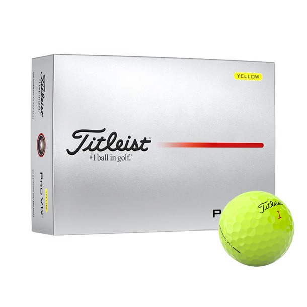 Titleist Pro V1x yellow