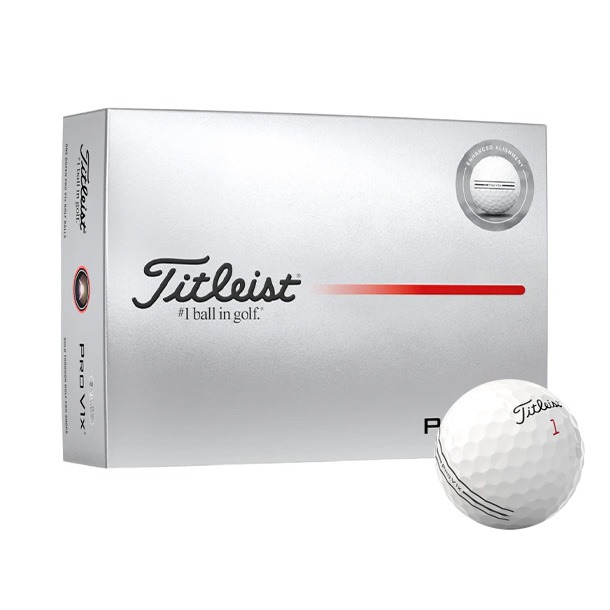 2025 Titleist Pro V1x enhanced alignment golf balls