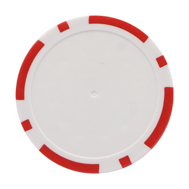 Personalised Golf Poker Chip | Red