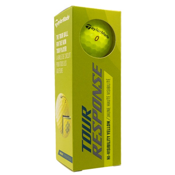 TaylorMade Tour Response Yellow Golf Balls