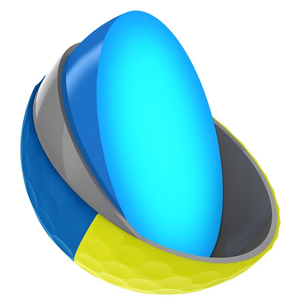 Q-Star Tour Divide Yellow & Blue Golf Balls 2024 insight