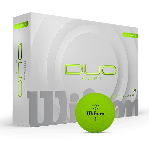 Wilson Duo Green Golf Ball 2025