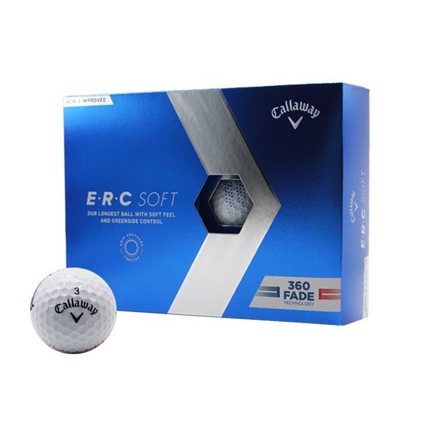 Callaway ERC Soft 360 Fade Technology Golf Balls