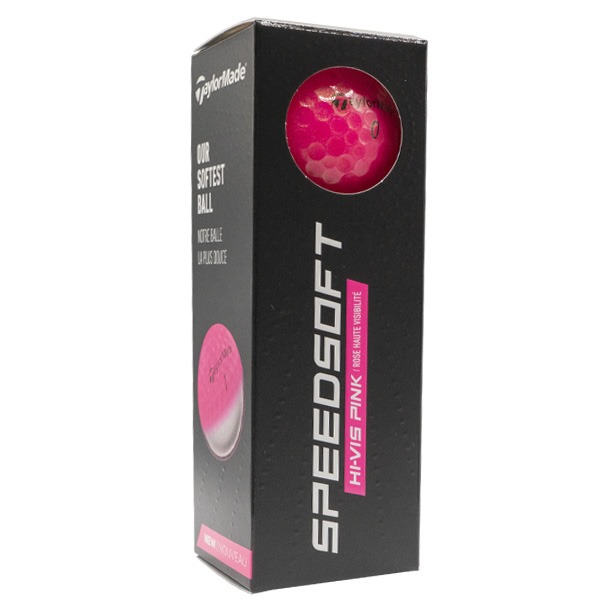 pink Taylormade golf balls