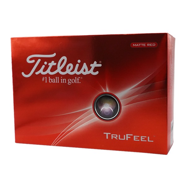 2024 Titleist TruFeel Red Golf Balls