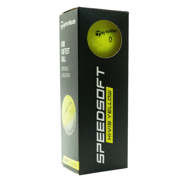 Yellow TaylorMade Golf Balls