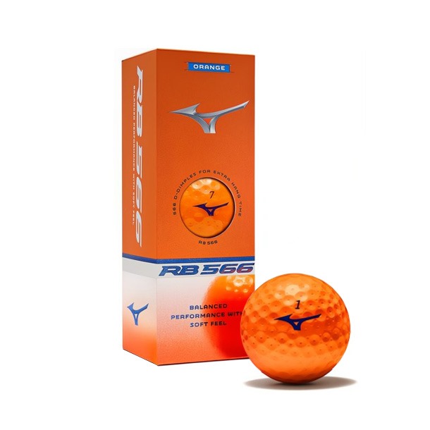 Mizuno RB566 Orange Golf Balls 2025