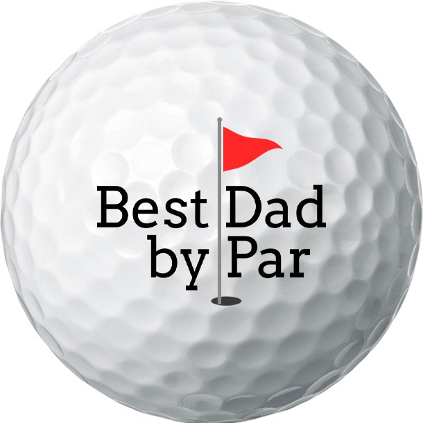 best dad by par golf balls
