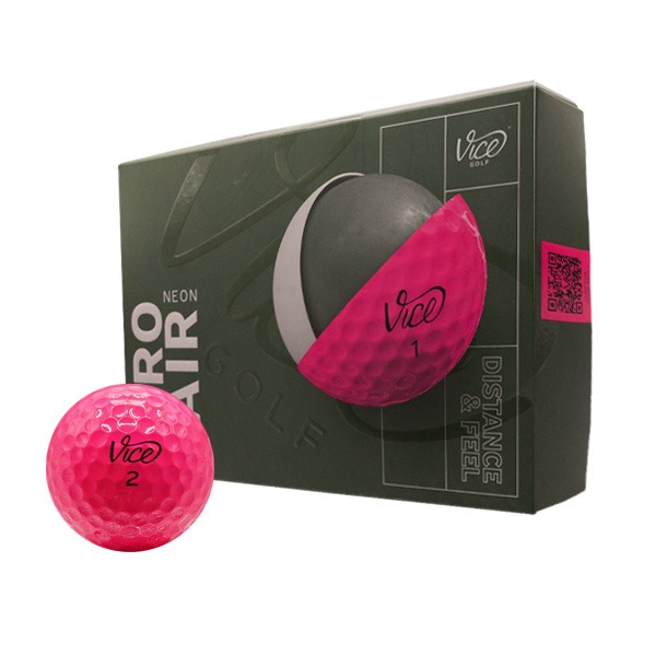 pink vice golf balls