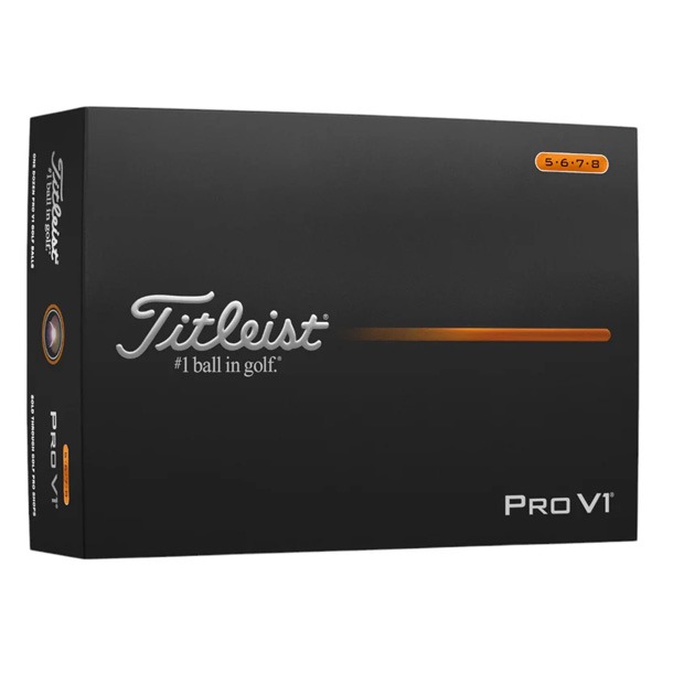 Titleist Pro V1 High Number Golf Balls 2025