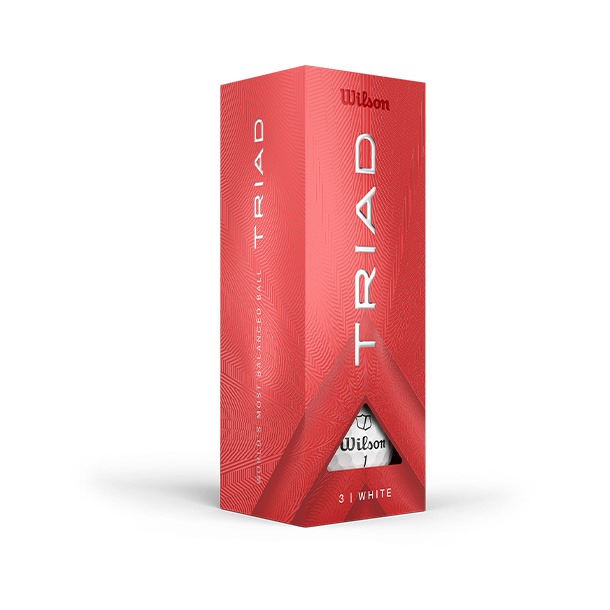 Wilson Triad White Golf Balls 2025