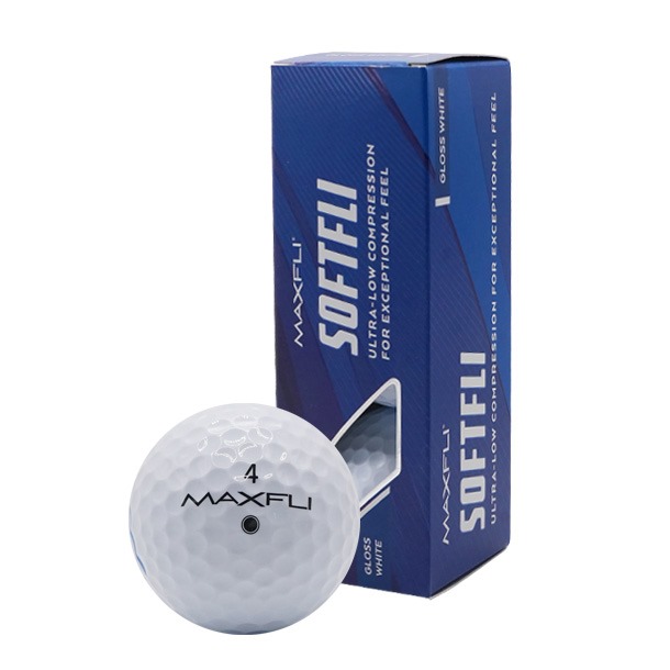 Maxfli Softfli White Golf Balls