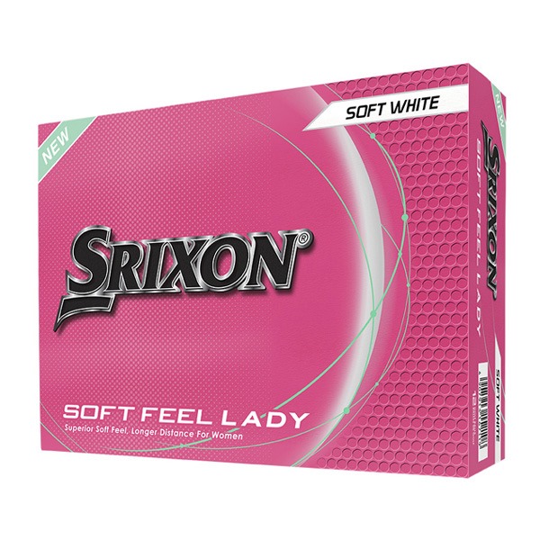 Srixon Soft Feel Lady White Golf Balls 2025