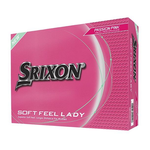 Srixon Soft Feel Lady Pink Golf Balls 2025