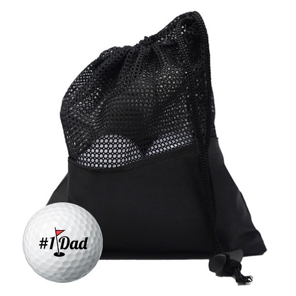 Bag of #1 Dad Golf Balls