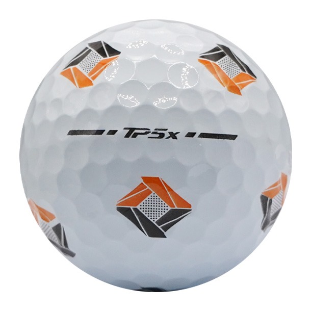 TaylorMade TP5x Pix White Golf Balls 2024