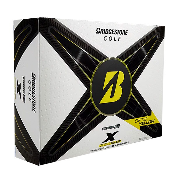 Bridgestone Tour B X Yellow Golf Balls 2024