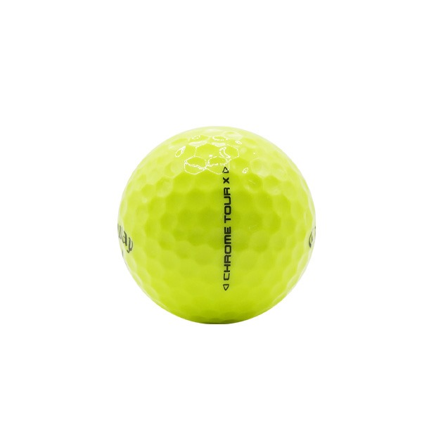 Callaway Chrome Tour X Yellow Golf Balls 2024