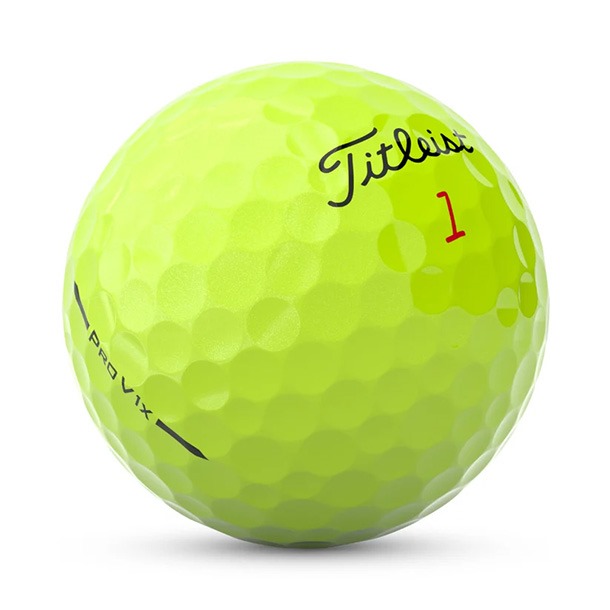 Titleist Pro V1x yellow 2025