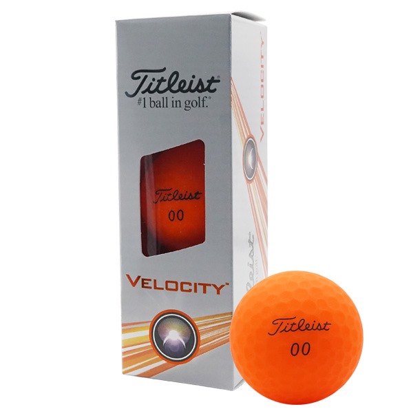 Titleist Velocity Orange Golf Balls