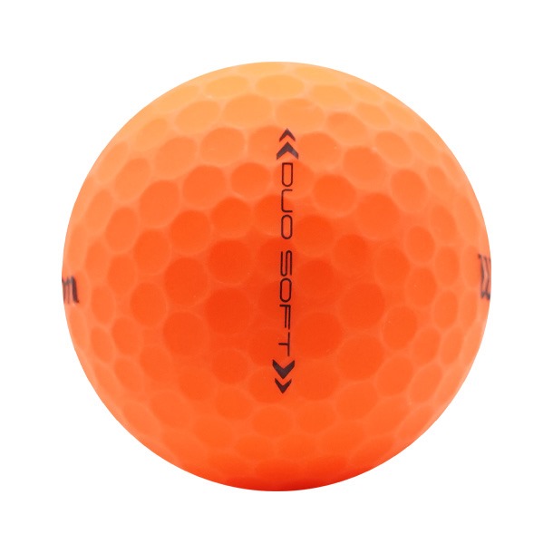 Wilson Duo Orange Golf Ball Align