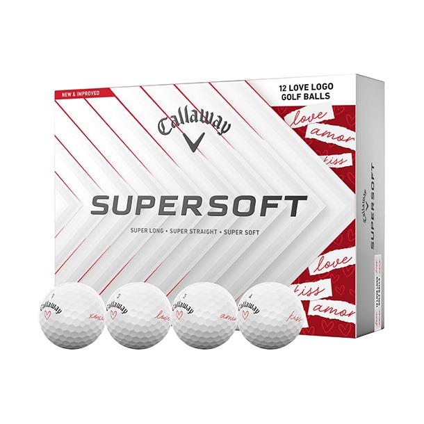 Callaway Supersoft love golf balls 2025