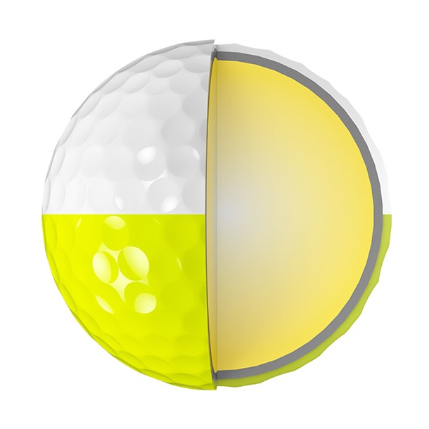 Srixon Z-Star Divide Yellow & White Golf Balls Insight