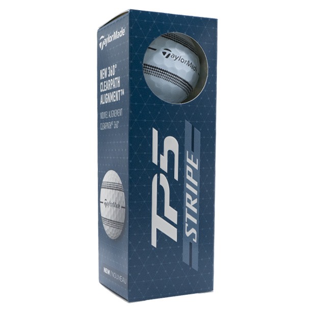 TaylorMade TP5 Stripe Golf Balls 2024