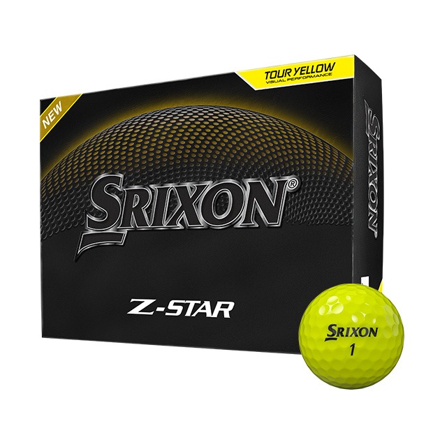 Srixon Z-Star Yellow Golf Balls 2025