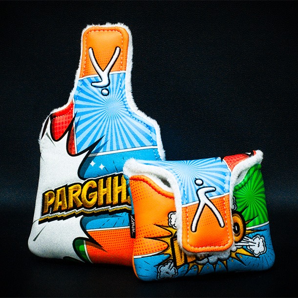 comic book mallet head cover