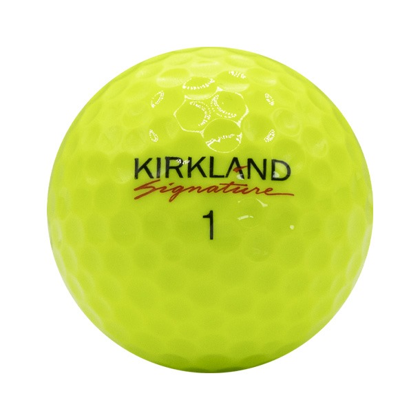 Kirkland Signature Yellow Golf Balls 2025