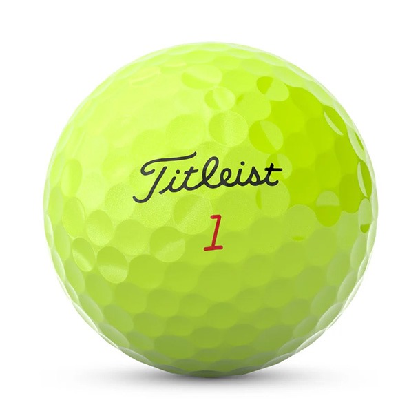 Titleist pro V1x yellow golf ball