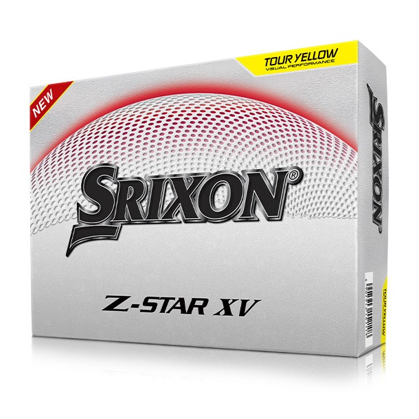 Srixon Z-Star XV Yellow Golf Balls 2025