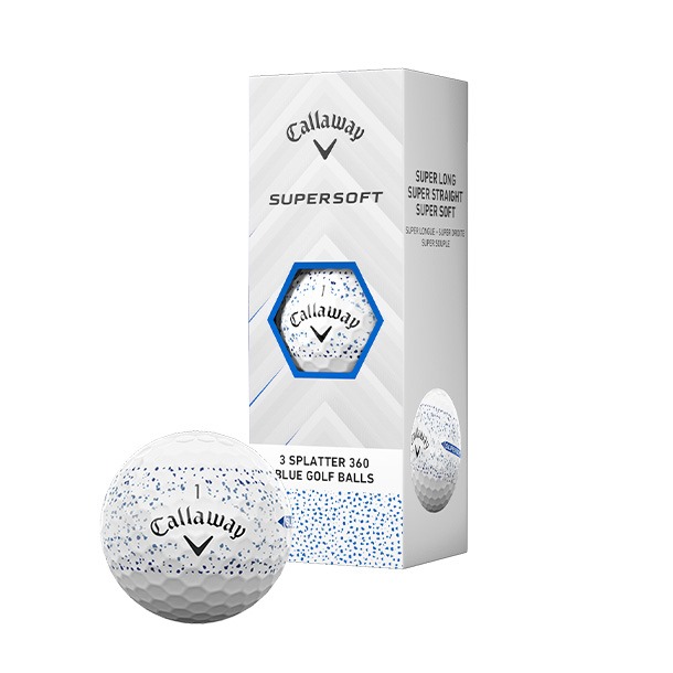 Callaway Supersoft Splatter Golf Balls