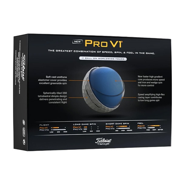Titleist Pro V1 golf balls 2025