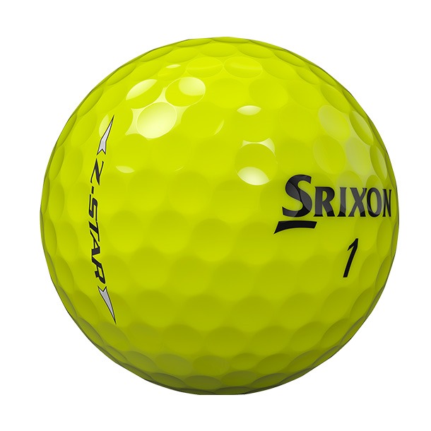 Srixon Z-Star Yellow Golf Balls 2025