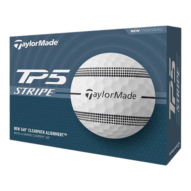 TaylorMade TP5 Stripe Golf Balls 2024