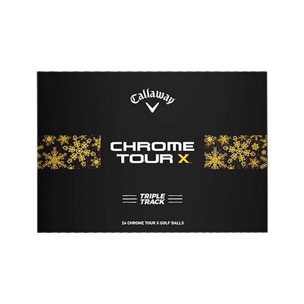 Callaway Chrome Tour X Triple Track Golf Balls (Christmas Gift Set)