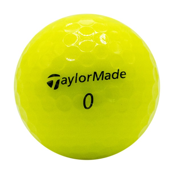 Yellow TaylorMade Golf Ball