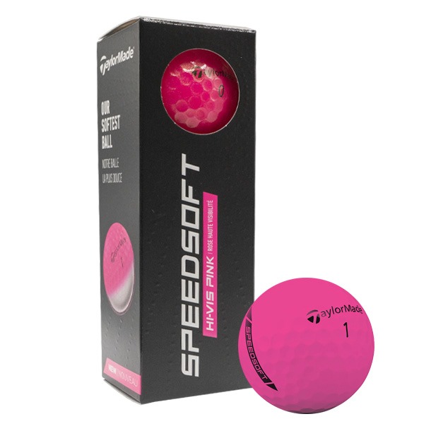 Taylormade golf balls pink