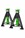 Sealey AS6G Green Axle Stands (Pair) 6tonne Capacity per stand