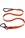 Ergodyne SQUIDS 3149 36kg Heavy Duty Tool Lanyard c/w XL Locking Karabiner and Swivel Karabiner
