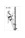 Kratos FA40906100 10mtr Work Positioning Rope Lanyard with Grip Adjuster