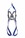 IKAR IKG2AR Two Point Rescue Harness